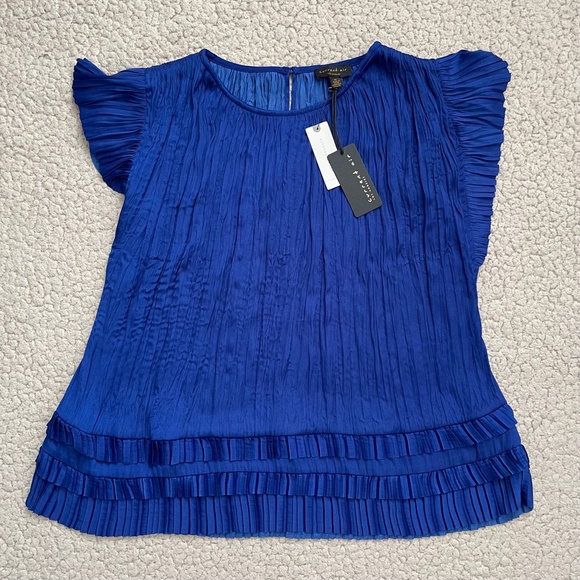 Anthropologie Tops - Anthropologie Current Air Calcutta Pleated Top